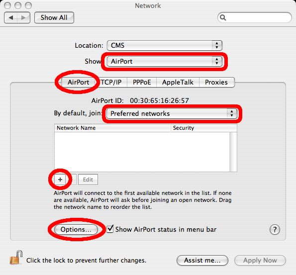 wireless setup wizard for macintosh